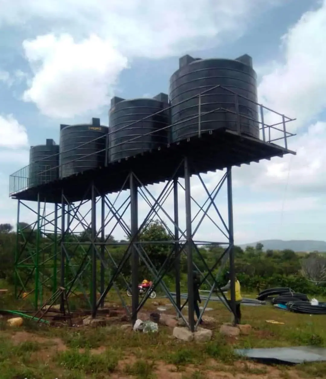 Residential estate water system in Makueni